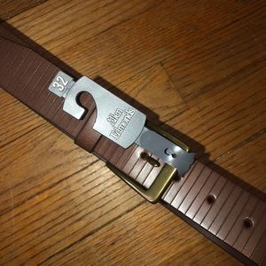 Allen Edmonds Layton Ave. Brown Leather Belt